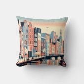 アムステルダム運河 クッション (正面)