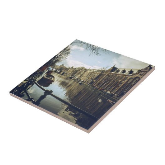 アムステルダム運河 タイル (側面)