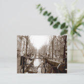 アムステルダム運河 ポストカード (スタンド正面)