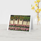 "アムステルダム開花します"は カード (黄色い花)