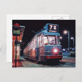 アムステルダム電車 ポストカード (正面/裏面)