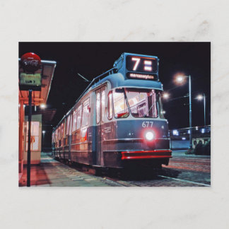 アムステルダム電車 ポストカード