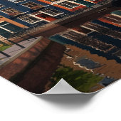 アムステルダム魅力的シティ ポスター (角)