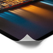 アムステルダム魅力的シティ ポスター (角)