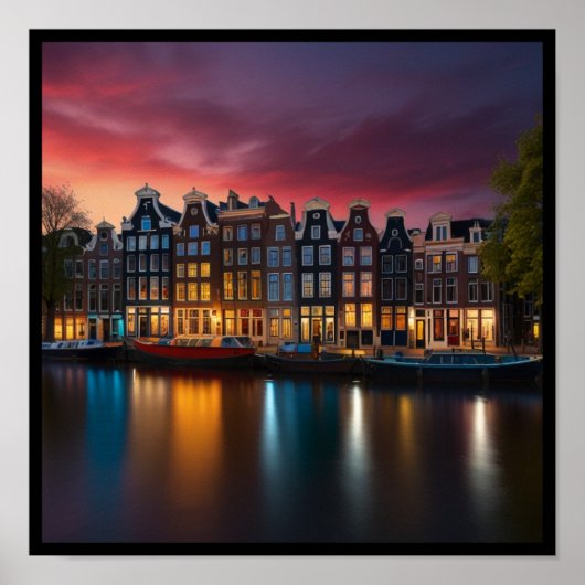 アムステルダム魅力的シティ ポスター (正面)