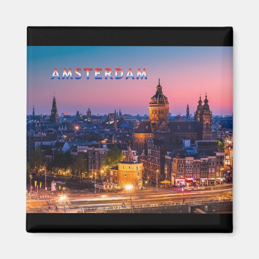 アムステルダム003B マグネット (正面)