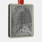 アムステルダム1662年の地図 メタルオーナメント (右)