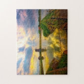 アムステルダム・オランダの風車。 ジグソーパズル (縦)