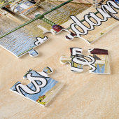 アムステルダム、オランダ ジグソーパズル (側面)