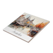 アムステルダム、オランダ タイル (側面)