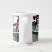 アムステルダム，オランダ，チーズ，ショップ， ジャンボコーヒーマグカップ (裏面)