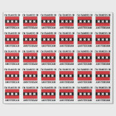 アムステルダム、オランダ ラッピングペーパー (フラット)