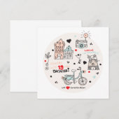 アムステルダム オランダ 旅行 ポストカード (正面/裏面)