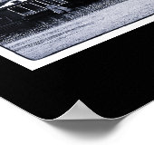 アムステルダム – オランダ, BW Art (ポスター) ポスター (角)
