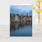 アムステルダム カード (黄色い花)