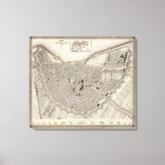 アムステルダム キャンバスプリント (正面)