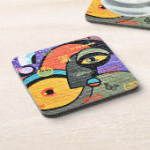 アムステルダム・グラフィティ、カラフルクールと コースター (左側)