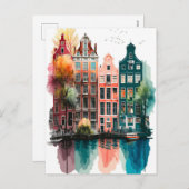 アムステルダム シーズンポストカード (正面/裏面)