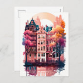 アムステルダム シーズンポストカード (正面/裏面)