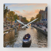 アムステルダム スクエア壁時計 (正面)