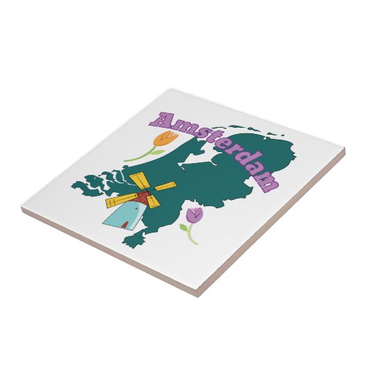 アムステルダム タイル (側面)