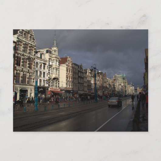 アムステルダム，ダムラク ポストカード (正面)