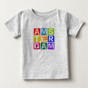 アムステルダム ベビーTシャツ