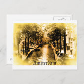 アムステルダム ポストカード (正面/裏面)