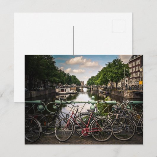 アムステルダム ポストカード (正面/裏面)