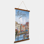 アムステルダム 吊り下げ型タペストリー (傾斜あり)
