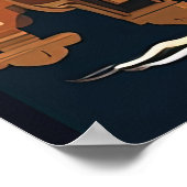 アムステルダム、旅行 ポスター (角)