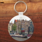 アムステルダム、運河の家 キーホルダー (正面)