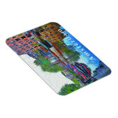 アムステルダム。静かな港。 マグネット (右側)