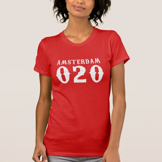アムステルダム 020 Tシャツ (正面)