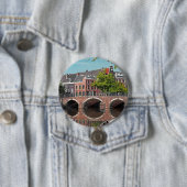 アムステルダム- Keizersgracht 缶バッジ (インサイチュ)