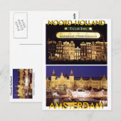 アムステルダム、NOORDオランダ(Mojisola Gbadamosi) ポストカード (正面/裏面)