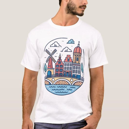 アムステルダム Tシャツ (正面)