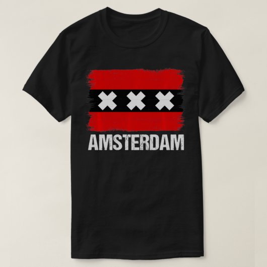 アムステルダム Tシャツ (デザイン正面)