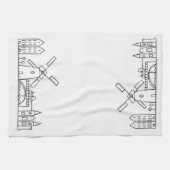 アムステルダムDishtowel キッチンタオル (横)