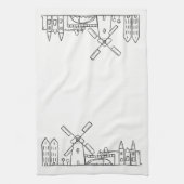 アムステルダムDishtowel キッチンタオル (縦)
