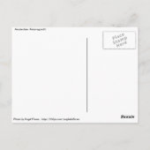 アムステルダムKeizersgracht、はがき ポストカード (裏面)