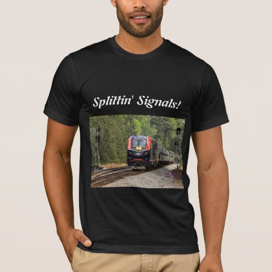 アムトラック Splittin' Signals Tシャツ (正面)
