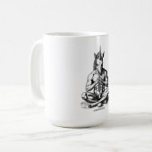 アムドゥスキアス 沈黙は耳をつんざく コーヒーマグカップ (正面左)