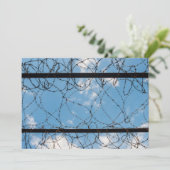 アムナ・スーラカの有刺鉄線 サンキューカード (スタンド正面)