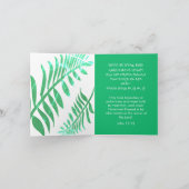 アムハラ語のエチオピアのおめでたい Palm Sunday カード (内部)