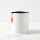 アムハラ語の名前のエチオピアの旗 マグカップ (中央)