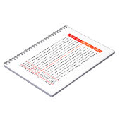 アムハラ語アルファベットエチオピア語 ノートブック (左側)