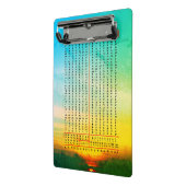 アムハラ語アルファベットエチオピア語 ミニクリップボード (アングル2)