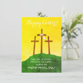 アムハラ語イースター聖書の一節 シーズンカード (スタンド正面)