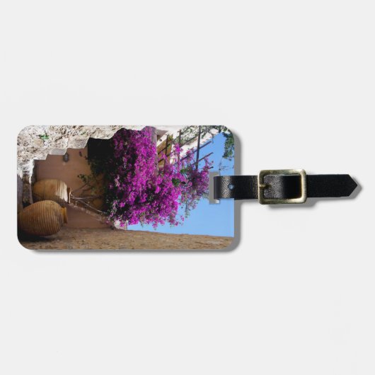 アムフォラのブーゲンビリア ラゲッジタグ (正面横)